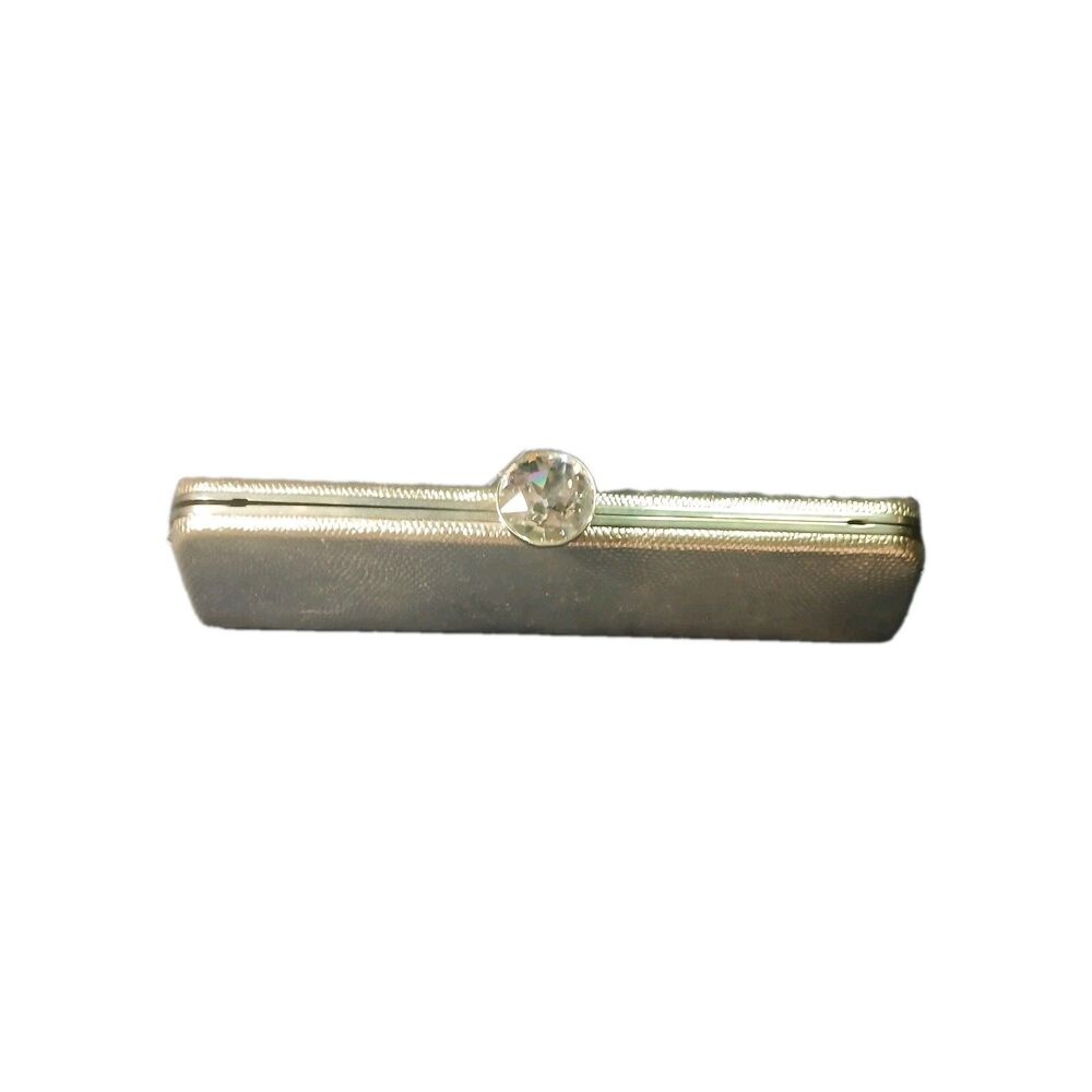Carring Purse/Bag Diamond Clutch in Silver With Strap Options